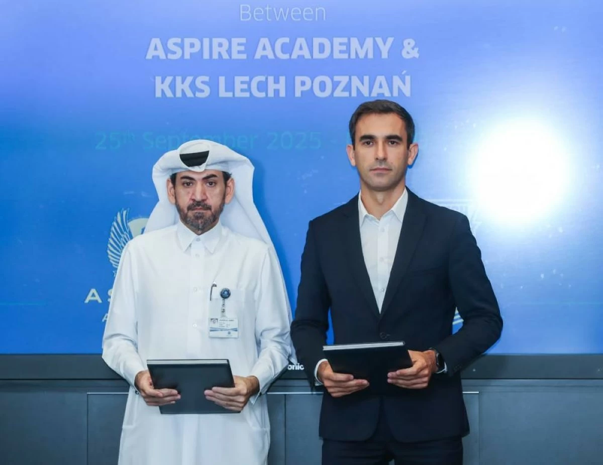شراكة استراتيجية بين أسباير ونادي ليخ بوزنان البولندي - جريدة الراية