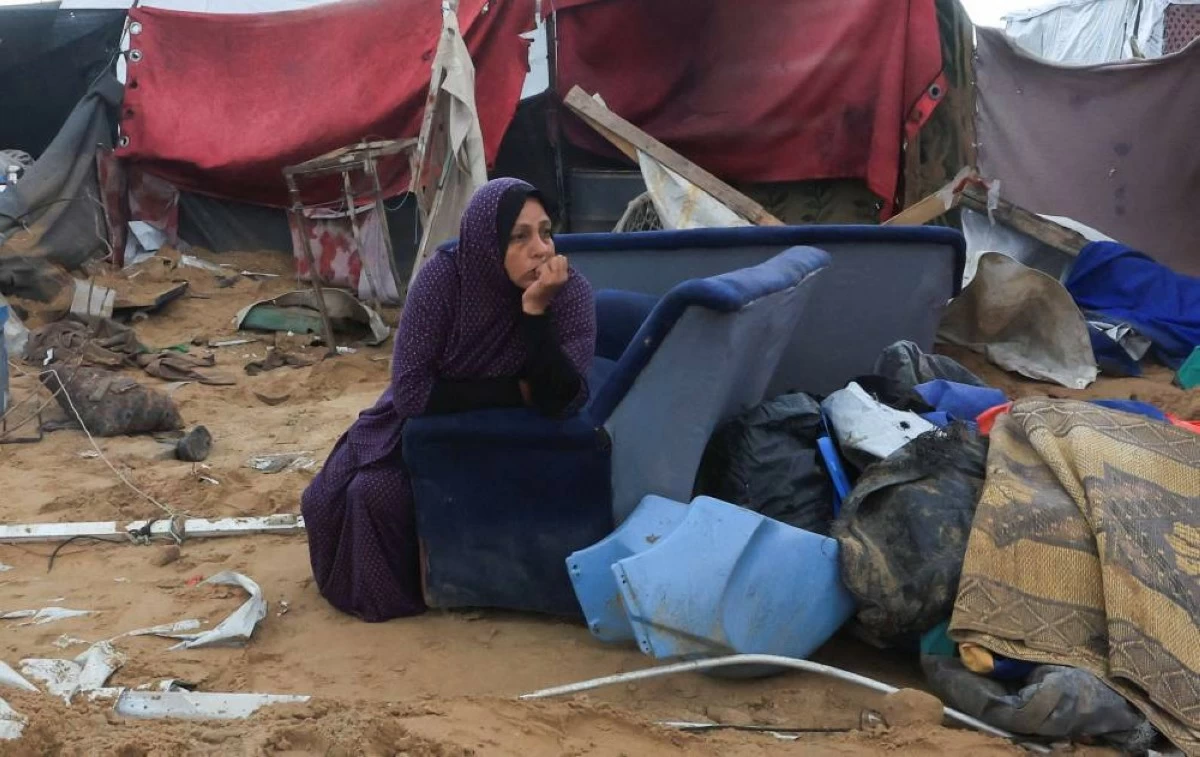 صوره – الأوضاع الإنسانية الكارثية التي يعاني منها سكان قطاع غزة خلال فصل الشتاء. (رويترز)