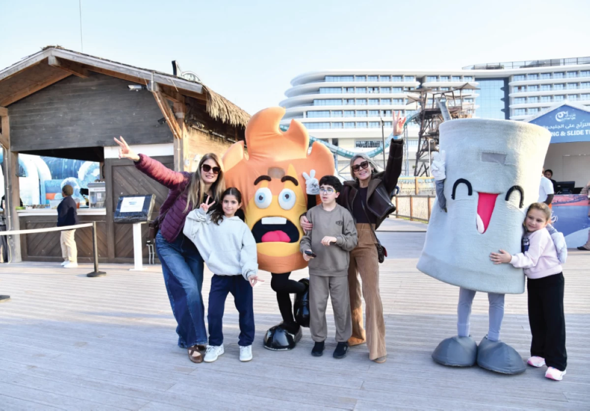 سياحة وسفر – يواصل مهرجان ميراج الشتوي تحويل منتزه ماريال المائي إلى وجهة شتوية ساحرة على شاطئ البحر