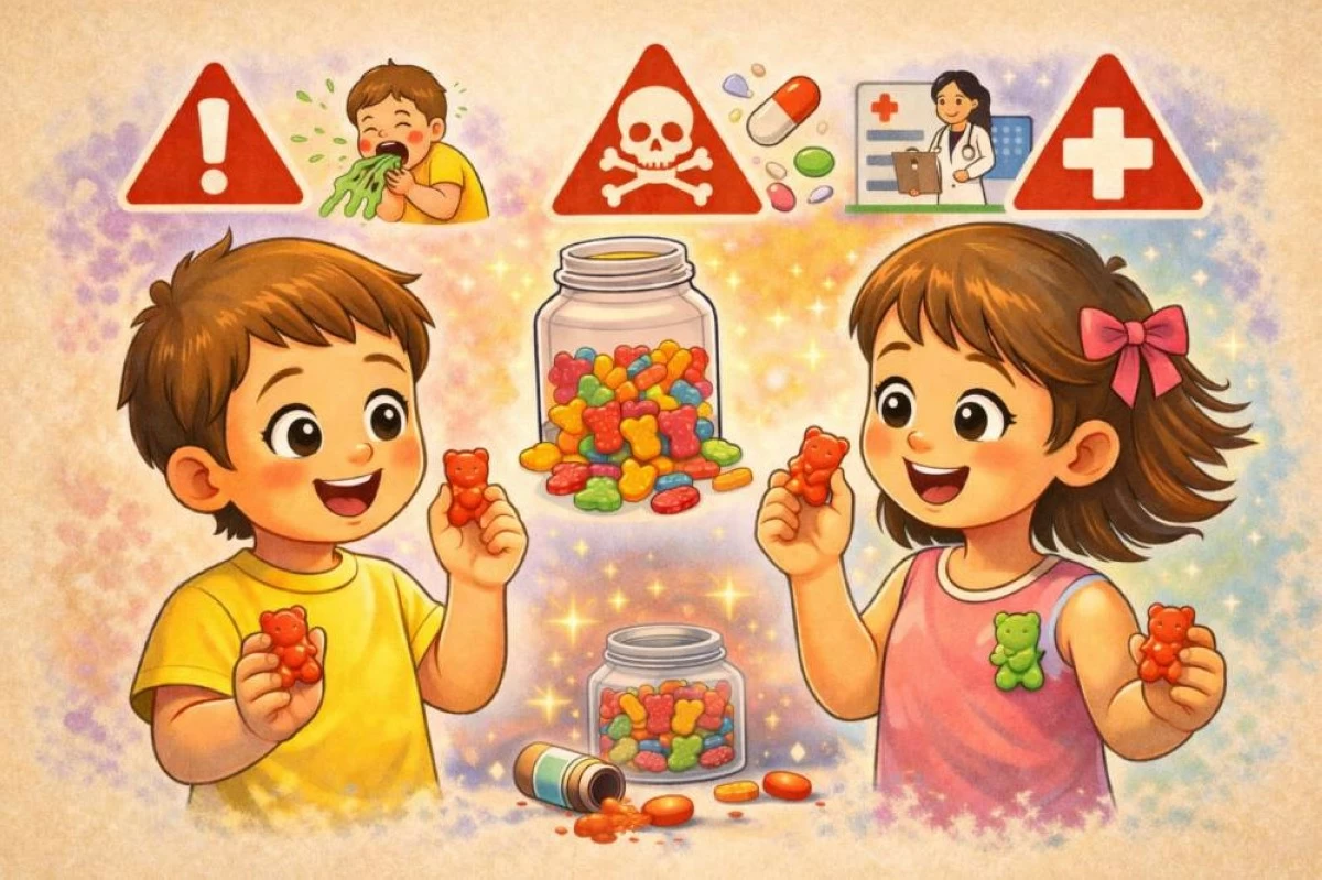 طب وصحة – تشكل “فيتامينات الجيلي” مخاطر صحية بمظهر بريء