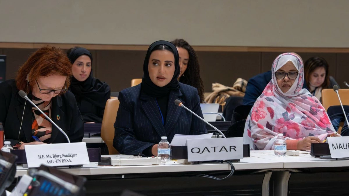 قطر تستعرض تجربتها في التنمية الاجتماعية الشاملة في الأمم المتحدة