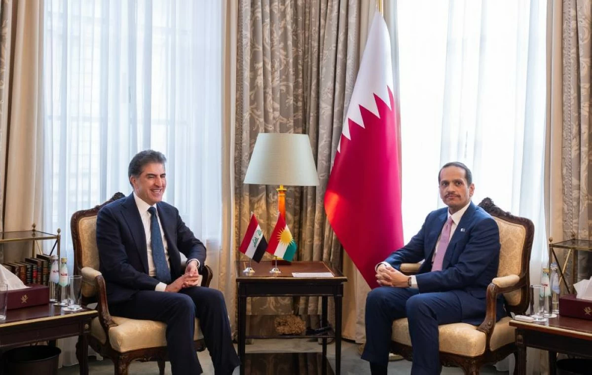 رئيس مجلس الوزراء ووزير الخارجية يجتمع مع رئيس إقليم كردستان العراق