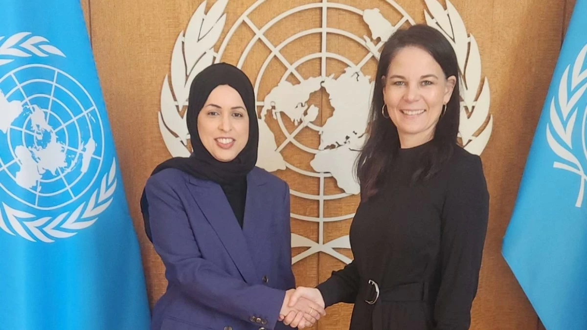 المندوب الدائم لدولة قطر لدى الأمم المتحدة يجتمع مع رئيس الدورة الثمانين للجمعية العامة