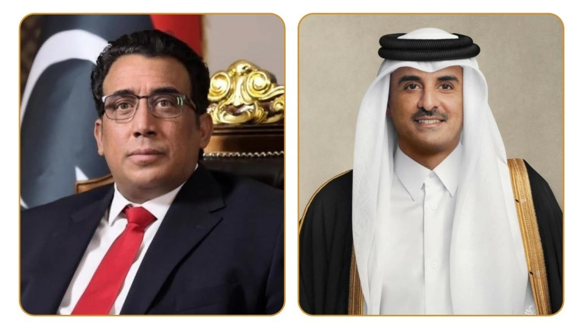 سمو الأمير يتلقى اتصالا هاتفيا من رئيس الرئاسة الليبية