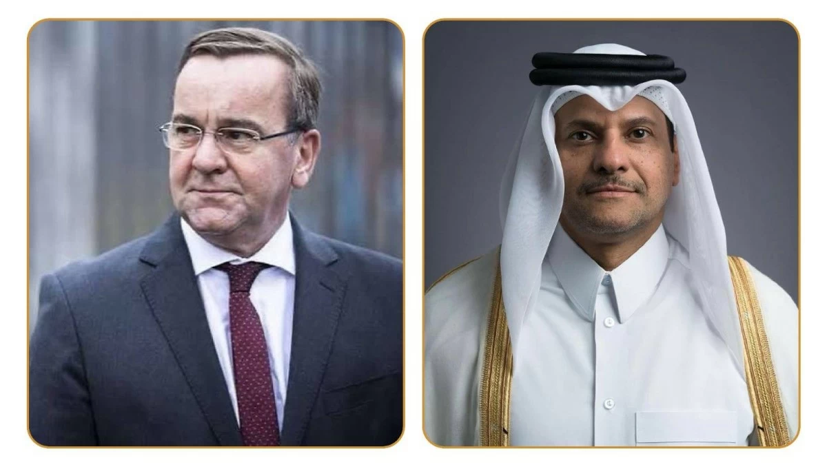 نائب رئيس مجلس الوزراء وزير الدولة لشؤون الدفاع يتلقى اتصالا هاتفيا من وزير الدفاع الألماني