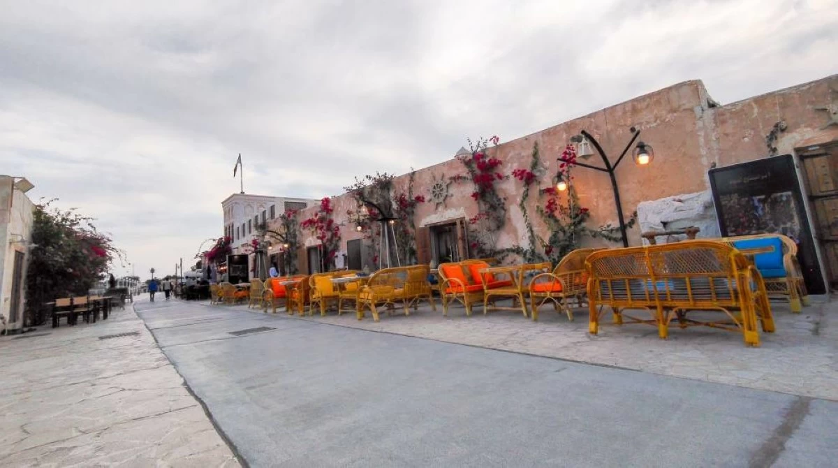 صوره – منظر عام لسوق الوكرة القديم.