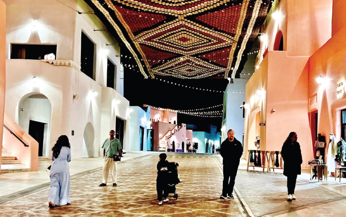 صوره – ميناء الدوحة القديم بعد الإفطار