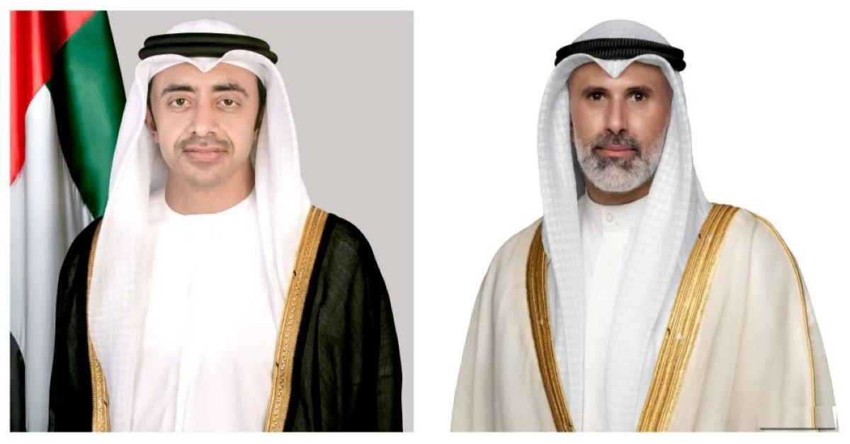 وزيرا خارجية الكويت والإمارات يبحثان التصعيد العسكري في المنطقة