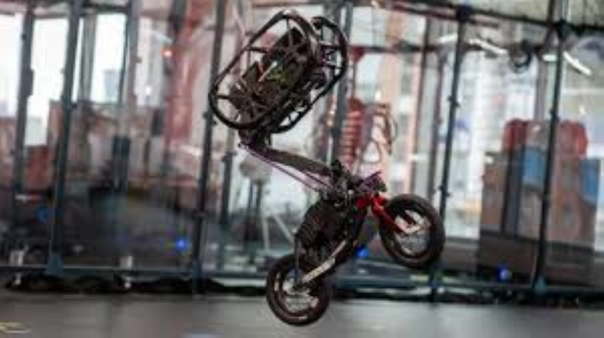 تطوير دراجة هوائية روبوتية لتجاوز العوائق