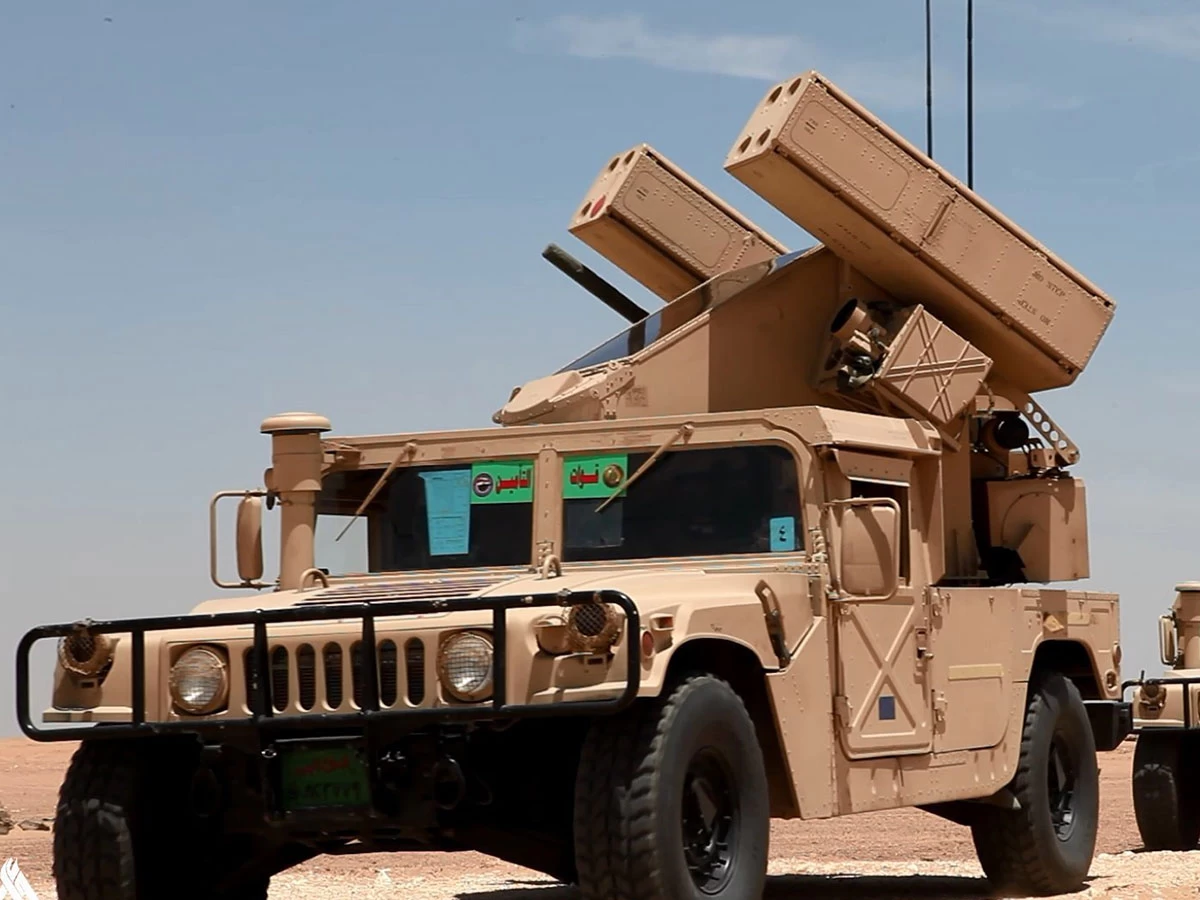 الدفاعات الجوية العراقية تسقط طائرة مسيرة في محيط مطار بغداد الدولي