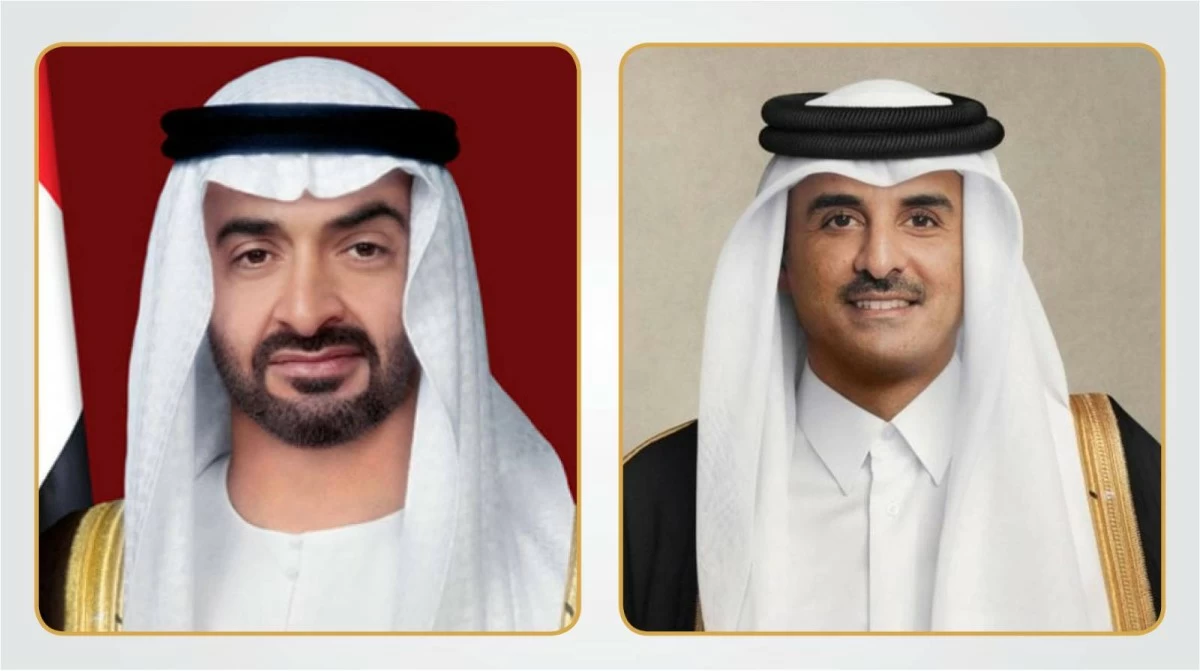 صاحب السمو يتلقى اتصالاً هاتفياً من الرئيس الإماراتي