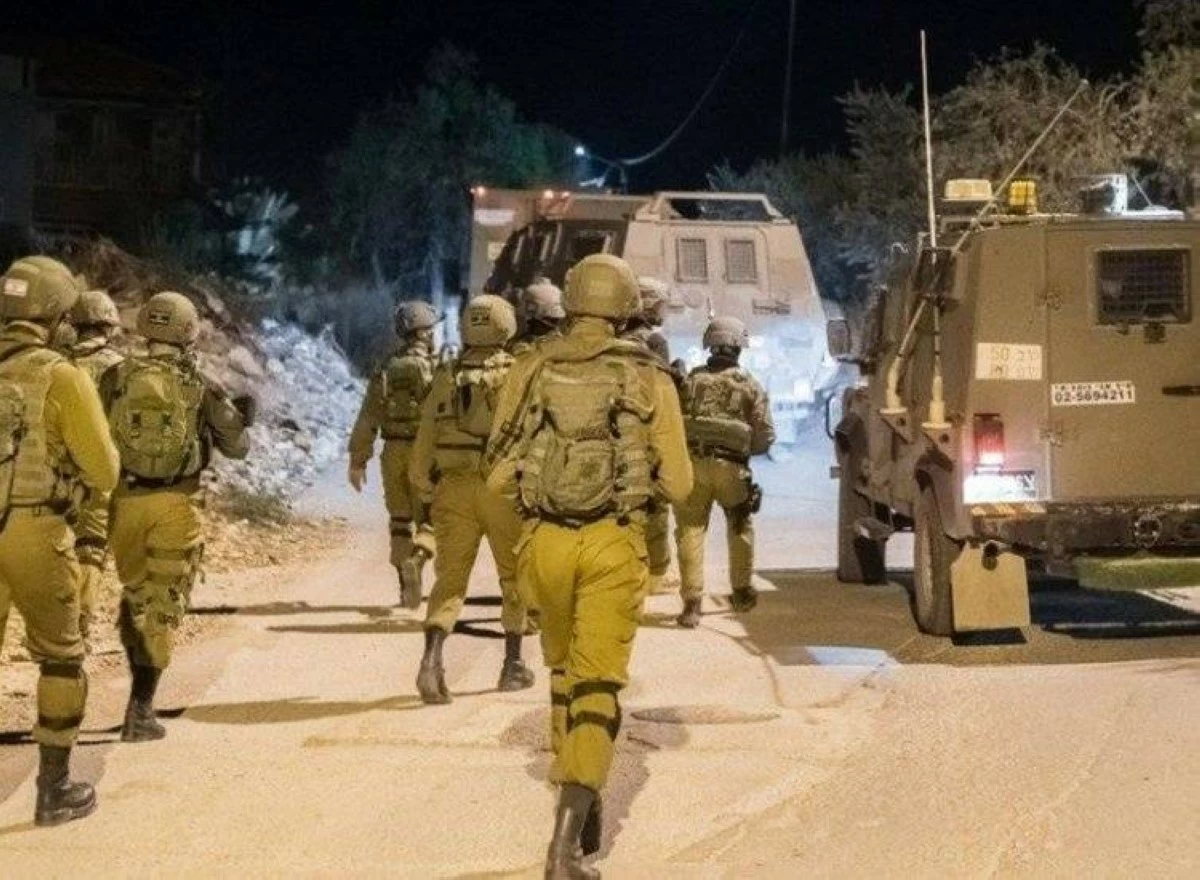 قوات الاحتلال الإسرائيلي تقتحم بلدات وقرى شمال مدينة رام الله