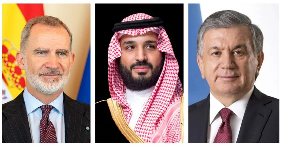 ولي العهد السعودي يبحث هاتفيا مع ملك إسبانيا ورئيس أوزبكستان الأوضاع الراهنة في المنطقة
