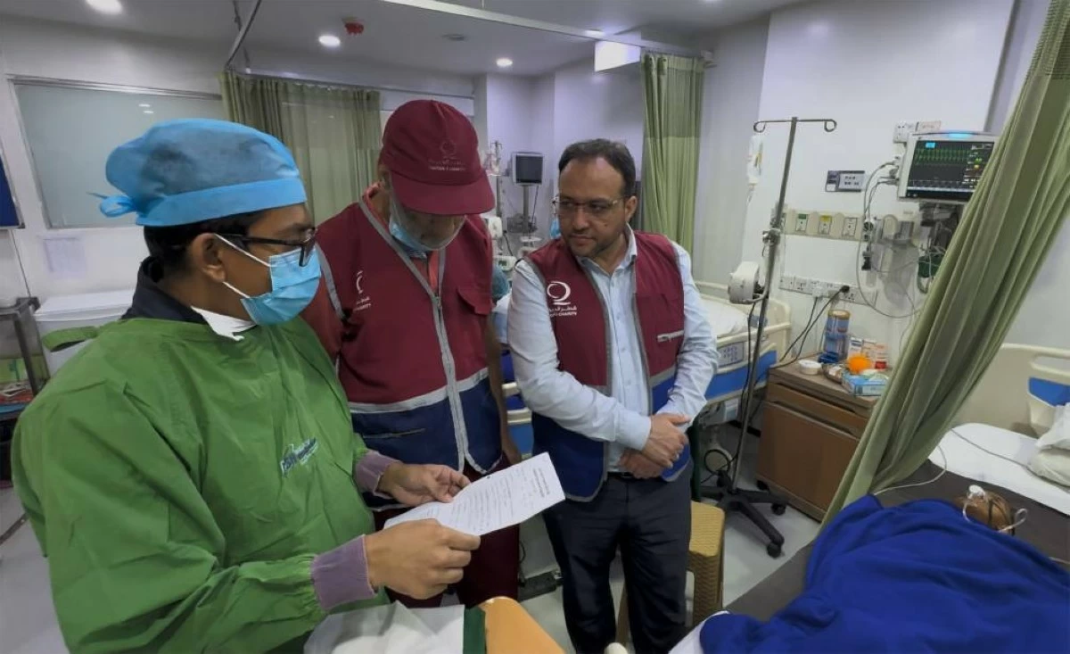 قطر الخيرية تعالج عيوب القلب الخلقية لدى أطفال بنجلاديش