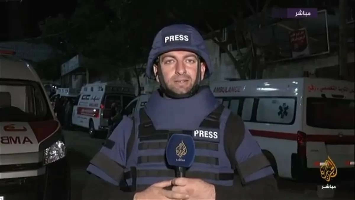 استشهاد مراسل الجزيرة مباشر في غزة محمد وشاح