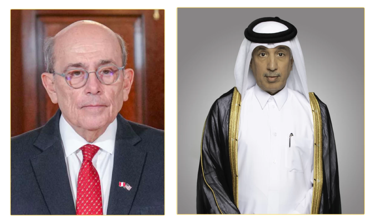 وزير الدولة للشؤون الخارجية يتلقى اتصالا هاتفيا من وزير خارجية بيرو