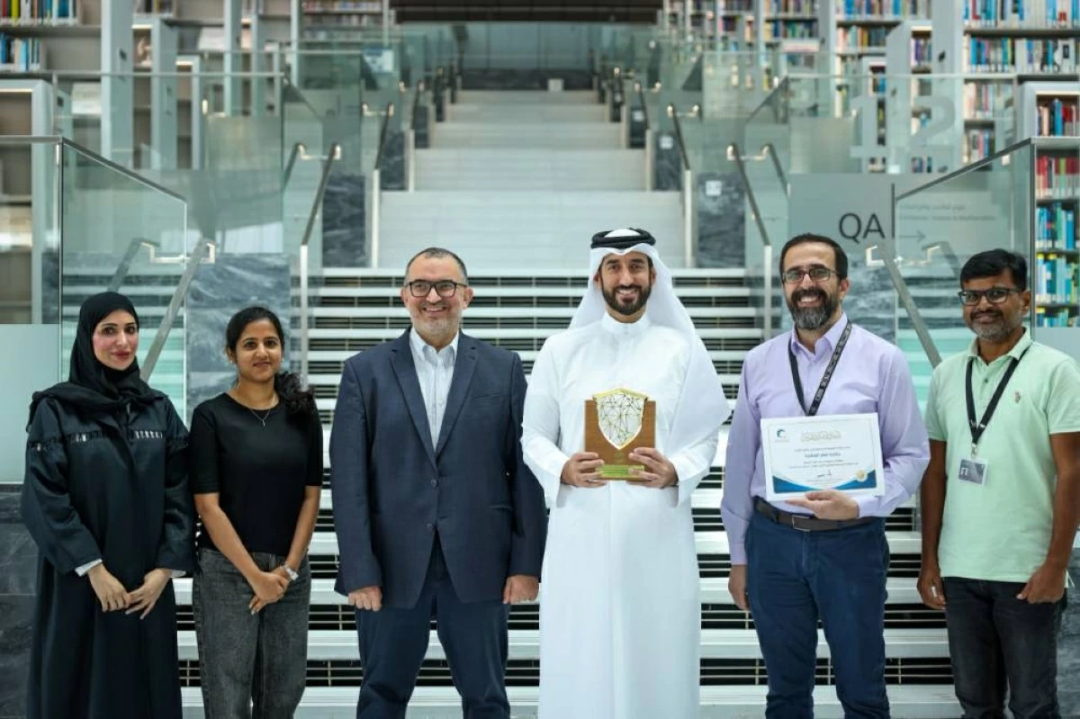 مكتبة قطر الوطنية تفوز بالجائزة الذهبية في التمرين الوطني السيبراني