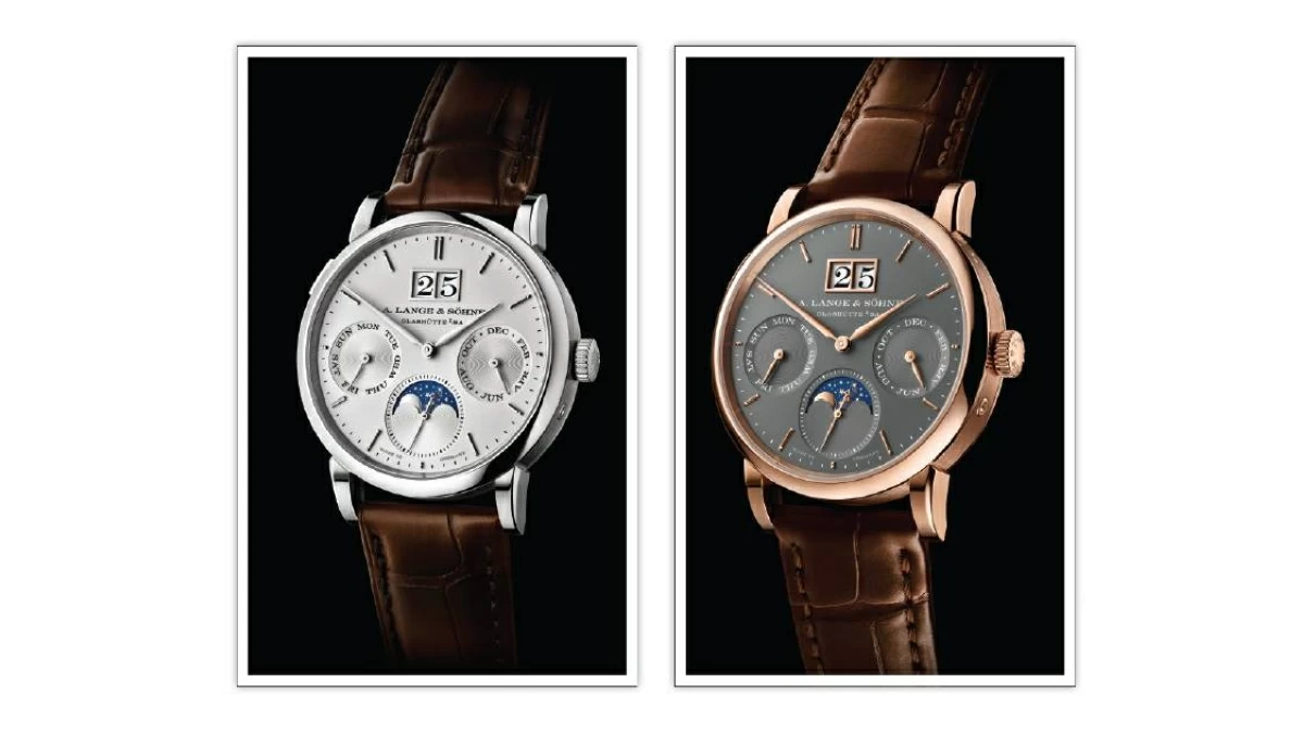 ساعة “SAXONIA ANNUAL CALENDAR” هي إتقان التكنولوجيا والأناقة في الحضور