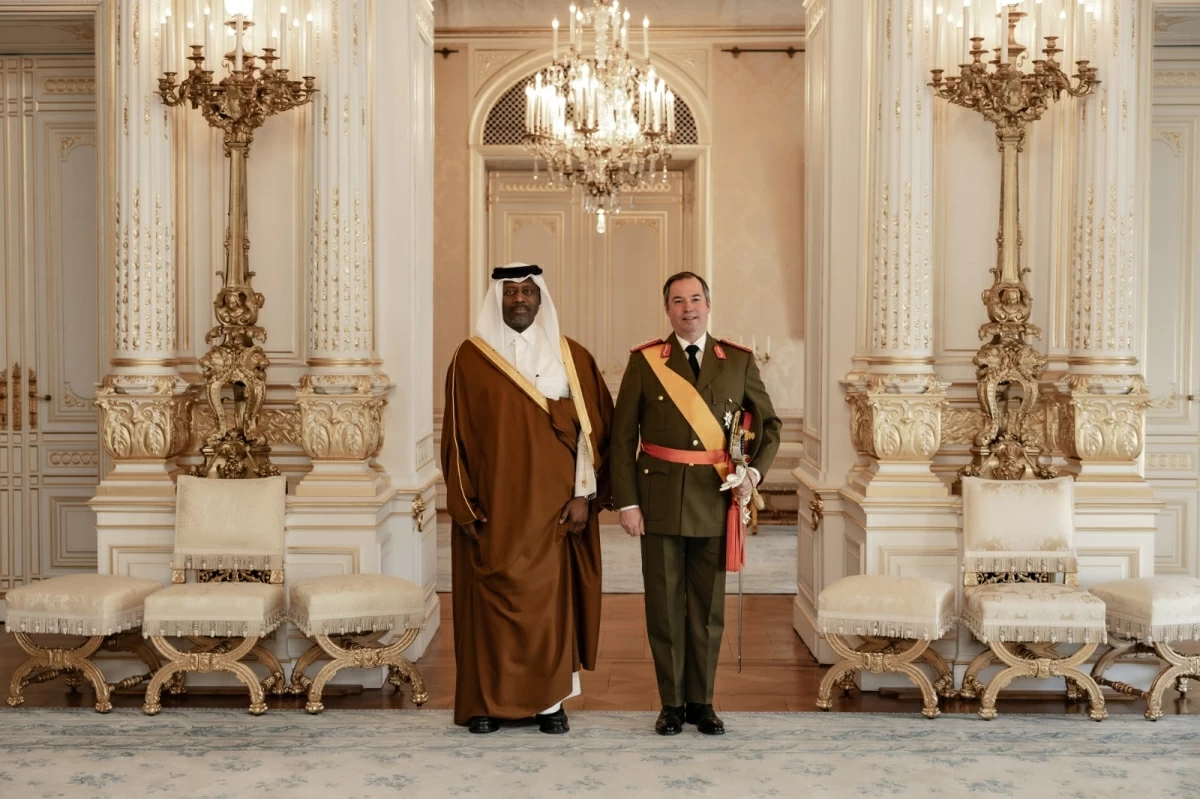 دوق لوكسمبورغ الأكبر يتسلم أوراق اعتماد سفير دولة قطر