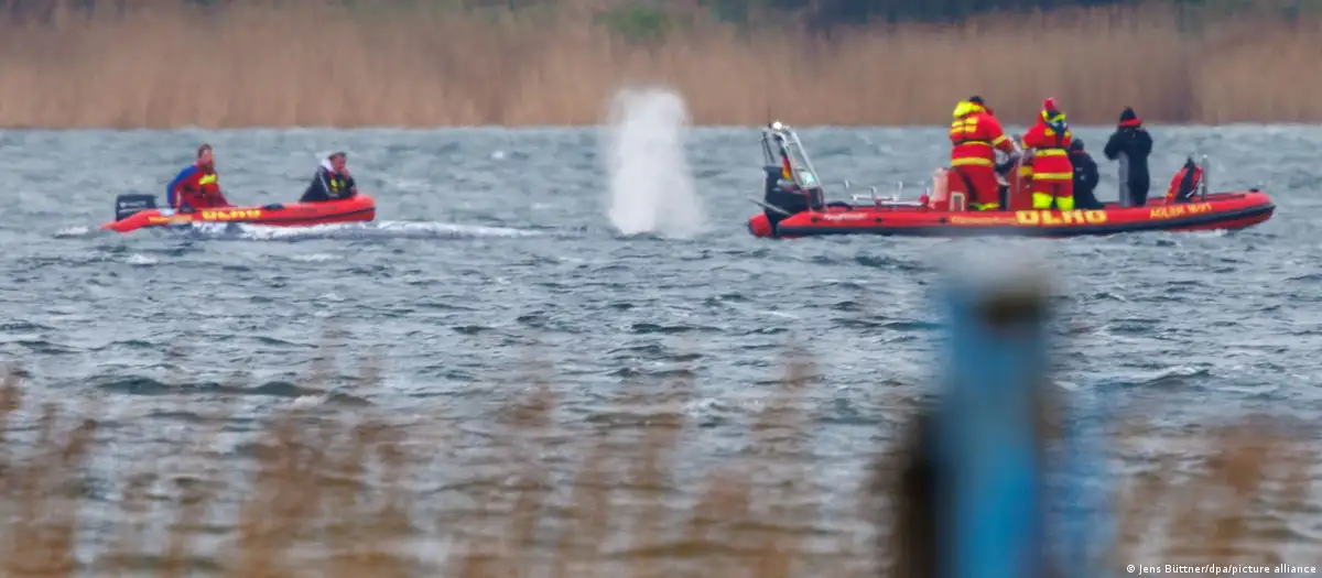 أخبار منوعة – يتم سحب الحوت الأحدب الذي تقطعت به السبل قبالة ألمانيا إلى بحر الشمال