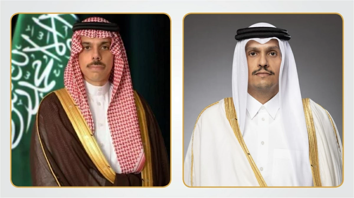 رئيس مجلس الوزراء وزير الخارجية يجري اتصالا هاتفيا مع وزير الخارجية السعودي