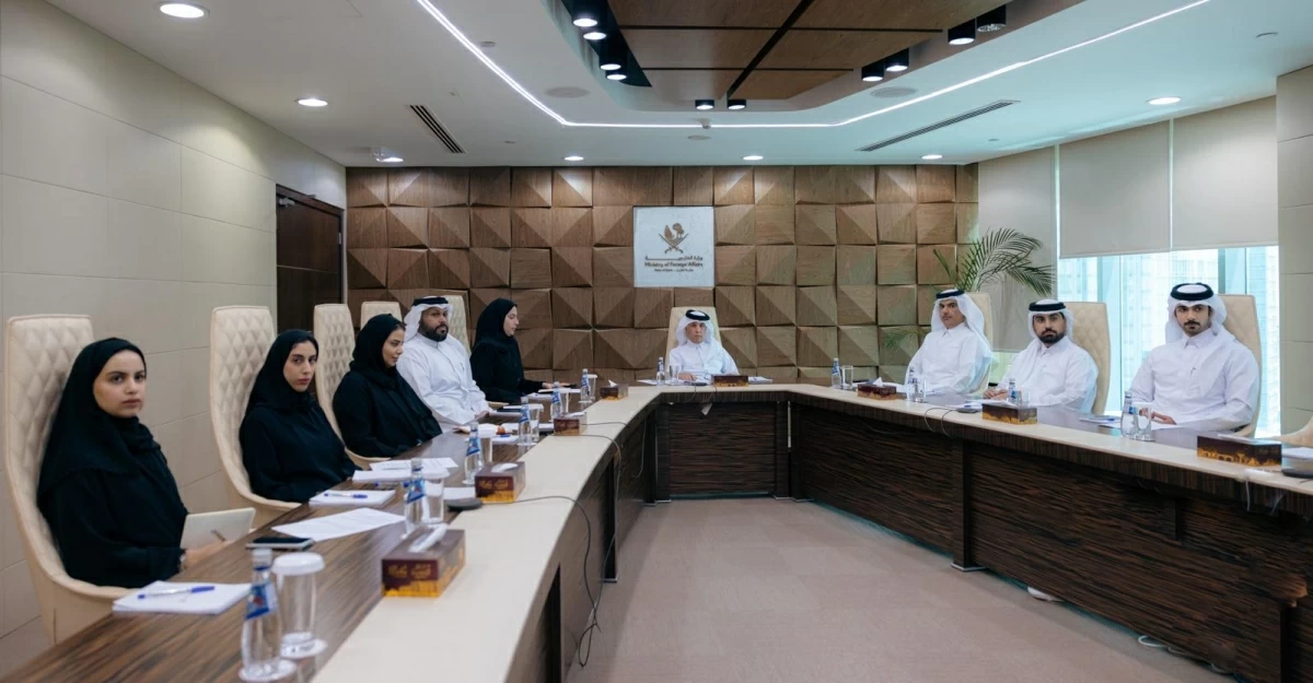 دولة قطر تشارك في اجتماع وزراء خارجية دول الاتحاد الأوروبي ودول البحر الأبيض المتوسط ​​وجامعة الدول العربية ودول غرب البلقان