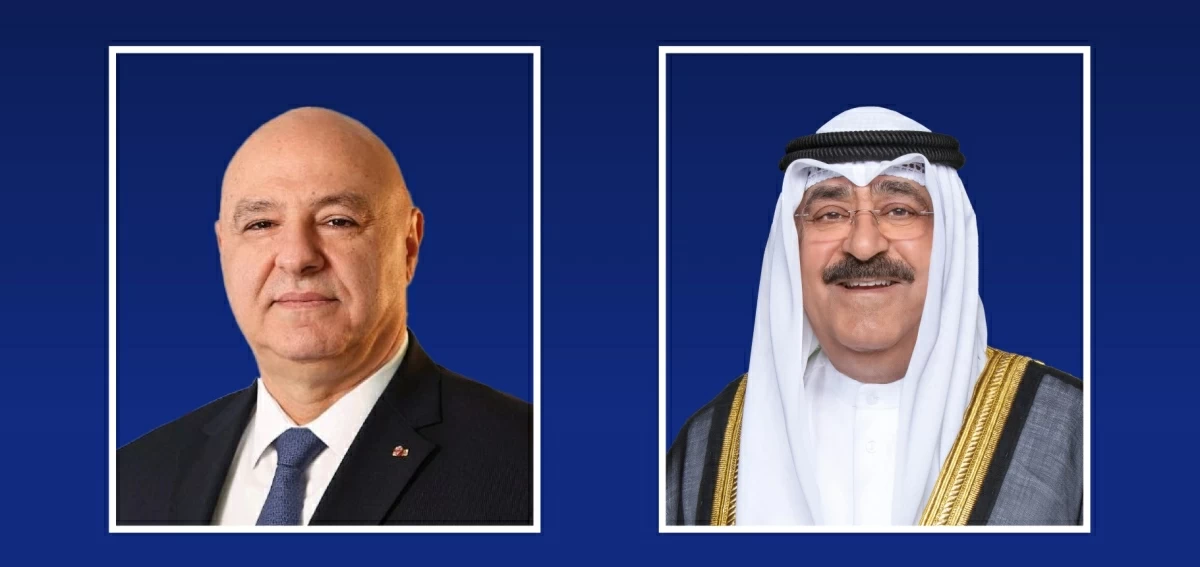 أمير الكويت والرئيس اللبناني يستعرضان هاتفيا العلاقات والتطورات الإقليمية والدولية