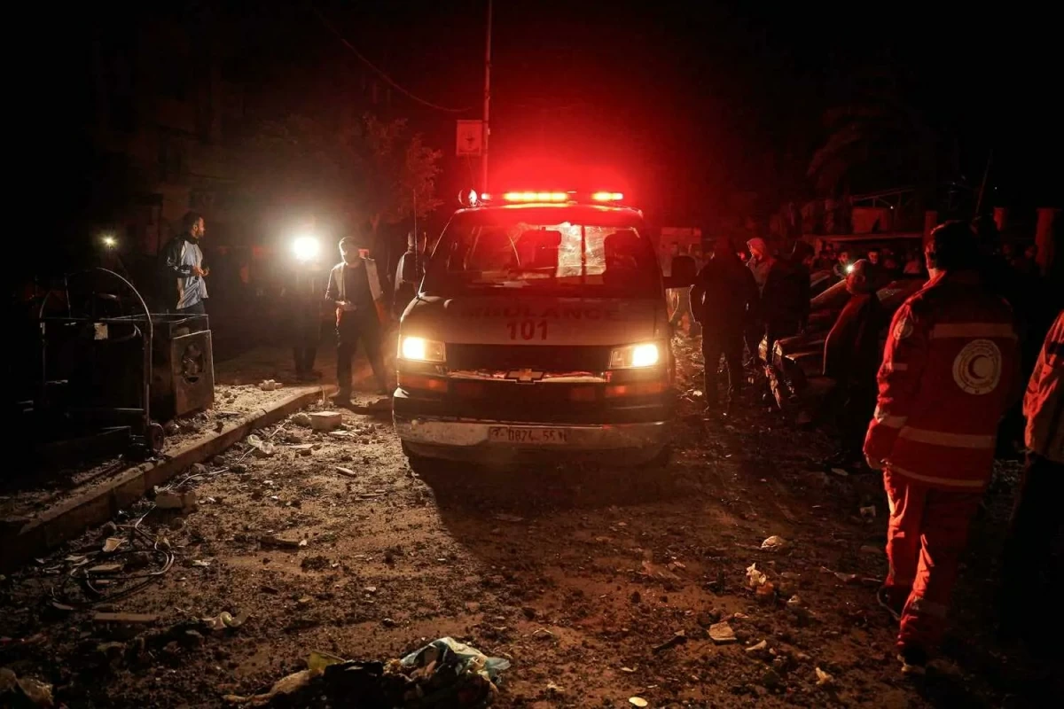 أصيب عدد من الفلسطينيين بجروح جراء القصف الإسرائيلي على قطاع غزة