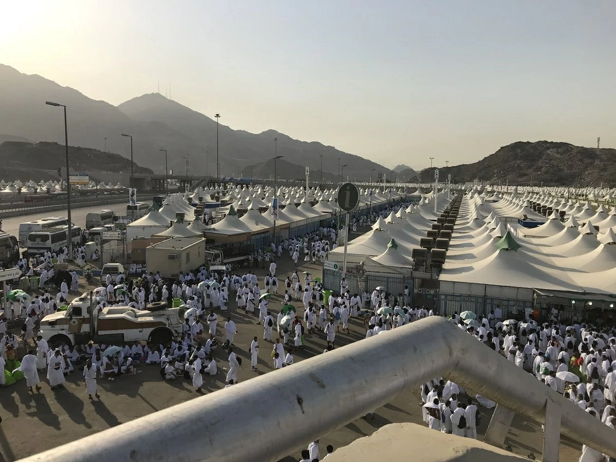 صوره – وبيت ضيوف الله في منى لقضاء يوم التروية قبل الوقوف بعرفات اليوم