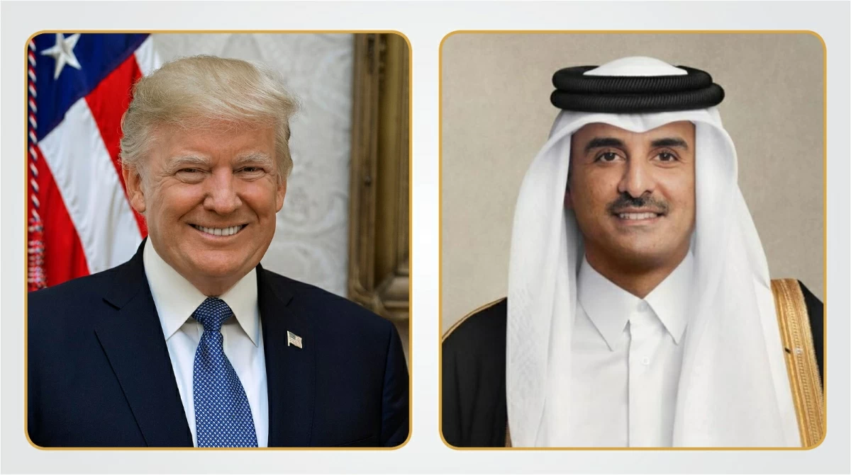 سموه يتلقى اتصالا هاتفيا من الرئيس الأمريكي