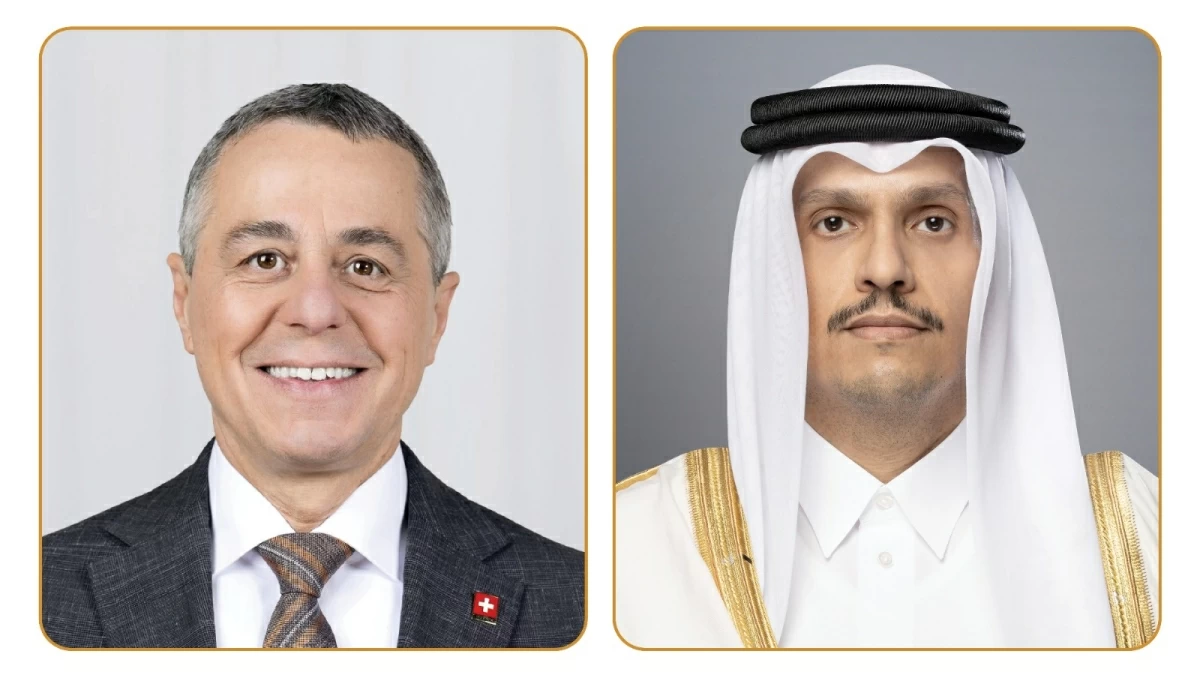 رئيس مجلس الوزراء وزير الخارجية يتلقى اتصالا هاتفيا من وزير الخارجية السويسري رئيس مجلس الوزراء وزير الخارجية يتلقى اتصالا هاتفيا من وزير الخارجية السويسري
