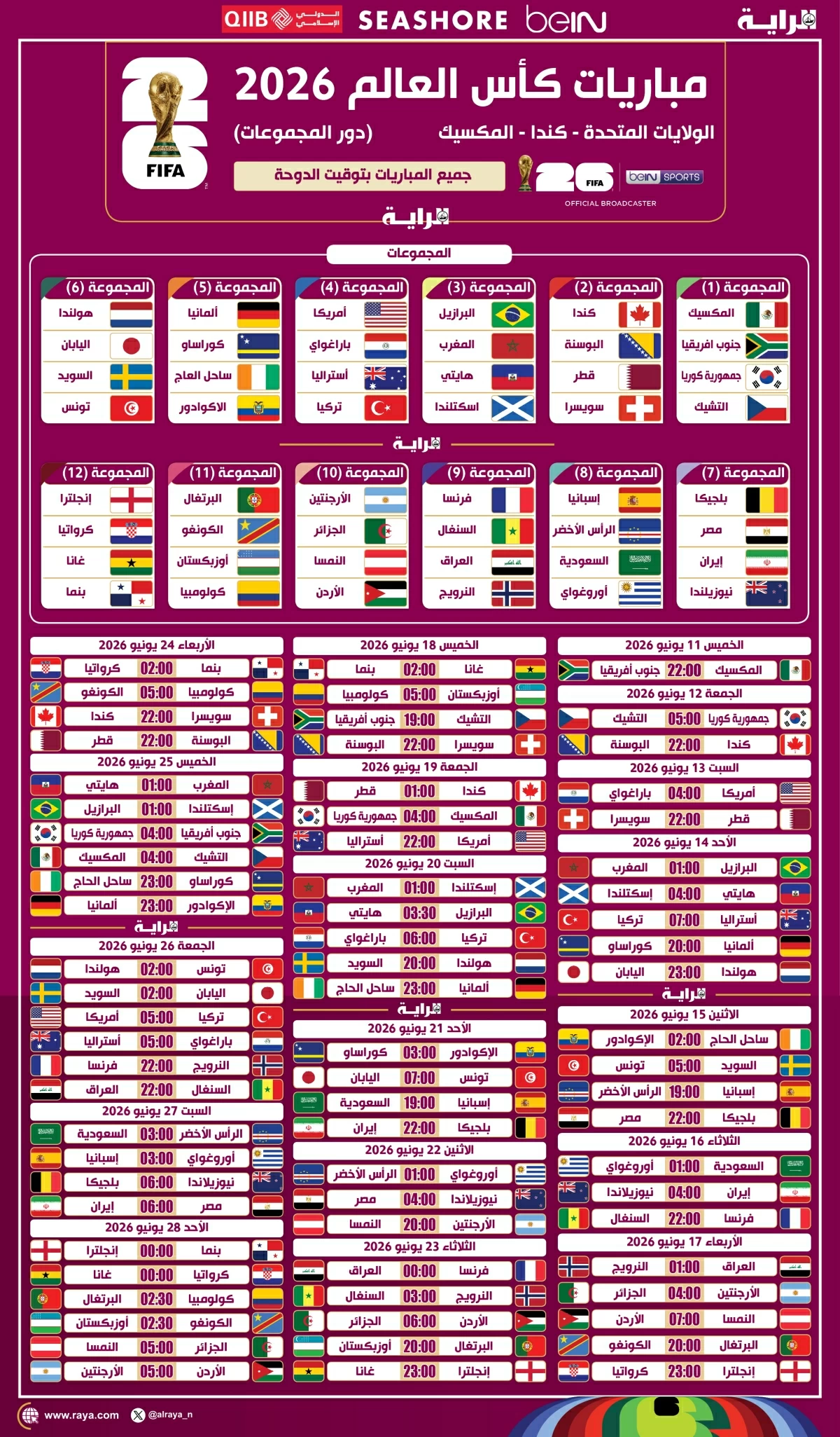صوره – مباريات كأس العالم 2026