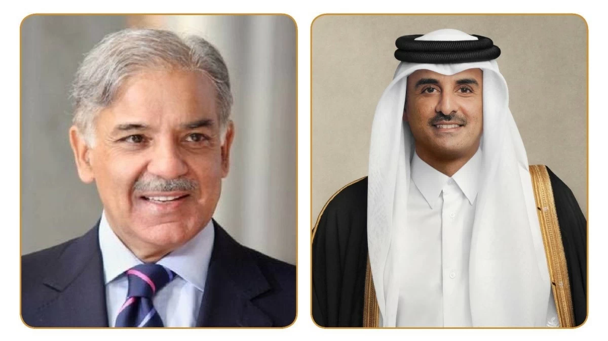 سمو الأمير ورئيس الوزراء الباكستاني يبحثان العلاقات الثنائية وتطورات حادث رأس لفان سمو الأمير ورئيس الوزراء الباكستاني يبحثان العلاقات الثنائية وتطورات حادث رأس لفان