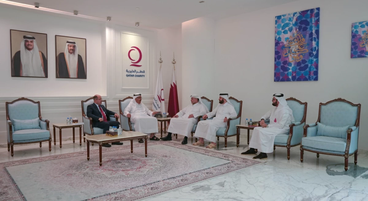 قطر الخيرية تتلقى تبرعا كريما من الشركة العامة للتكافل